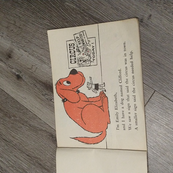 VINTAGE: 1977 Clifford at the Circus Kids Book - Picture 5 of 8